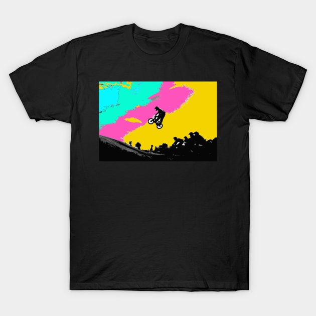 bmx T-Shirt by rickylabellevie